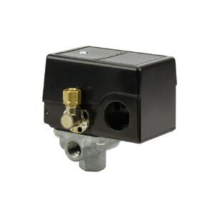 مفتاح ضغط لضاغط الهواء مصنوع بواسطة Furnas / Hubbell 69JF7LY2C 95-125 أربعة منافذ مع أداة تفريغ ورافعة تشغيل/إيقاف