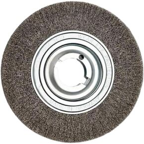 فرشاة Fein الفولاذية مع سلك قوة شد عالية جدًا للأنابيب ذات الجدران السميكة والمقاطع الجانبية وإزالة الأزيز عالية الأداء - قياس 28، قطر فتحة التركيب 2 بوصة - 69902007000 in Kuwait