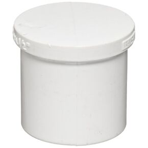 Spears 449 Series PVC Pipe Fitting, Plug, Schedule 40, 3" Spigot