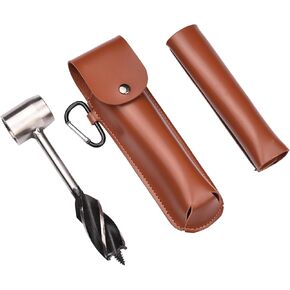 أداة المستوطنين البقاء على قيد الحياة مفتاح اوجير يدوي، Weytoll 4-Edge دليل اوجير المستوطن مفتاح Bushcraft سكوتش العين اوجير الحفر لأعمال النجارة التخييم الحطب تقسيم in Kuwait