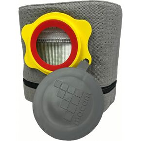 Macam Reusable Dust Bag Compatible with Dewalt and Vacmaster Shop Vacs - 4-16 Gallons Capacity, 1 Pack Vacuum Bag, Filter Bag, Easy emptying (4 Gallons)