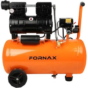FORNAX Portable Air Compressor 6 Gallon, 1 HP 2.2CFM@ 90 PSI Oil Free Air Compressor, Max Pressure 125 PSI, 65 dB Quiet Compressor for Auto Repair, Tire Inflation, Spray Painting, Woodwork Nailing