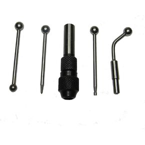 Wiggler & Center finder Set Work Edge Centre Finding Run out Concentrical Align 5 Piece Set