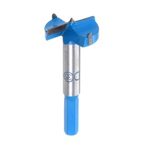 Forstner Drill Bits 25/32 inch / 20mm Hex Shank 3/8 inch, Carbide Forstner Bit Woodworking Hole Opener Cutter Tool for Wood Drilling/Cabinet Hinges, Blue