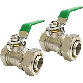 2pack New M8039 Fits For MaxLine RapidAir 3/4" In Line Ball Valve For 3/4" Max Line Air Tubing