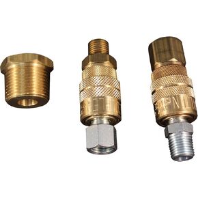 Milton S-222 M Style Coupler and Plug Reducer Kit - 5 Piece