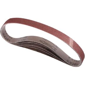 10 Pack 3 x 18 inch Sanding Belts 36 Grit Sanding Paper, Aluminum Oxide Abrasive Sander Belts for Metal Grinding Woodworking