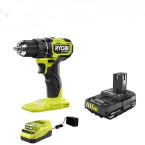 RYOBI 18V ONE+ HP Compact Brushless 1/2" Drill/Driver Kit With Battery & Charger