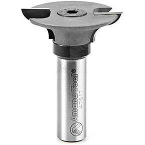 Amana Tool - 47515 Carbide Tipped Cope Cutter with Stub Spindle - 1/4 Radius x 1-5/8 Dia x