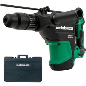 Metabo HPT 36V MultiVolt™ Cordless Rotary Hammer | 1-9/16-Inch SDS Max | Tool Only - No Battery | Optional AC Adapter | DH3640DAQ2