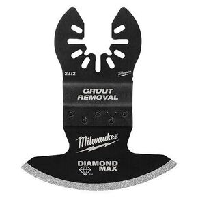 EMBER & VALOR 49-25-2272 Fits for Milwaukee Tool 49-25-2272 Oscillating Scraper Blade,Rounded, Black