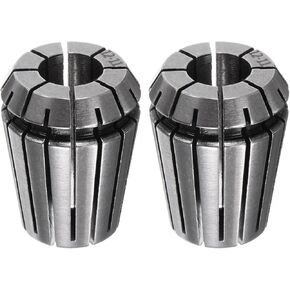 uxcell 2 Pcs ER25 4mm Spring Collet Chuck High Precision 0.015mm for CNC Engraving Machine Lathe Milling Tool