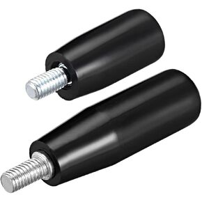 uxcell Revolving Handwheel Machine Handle M5 M6 Male Threaded Stem for Milling Machine