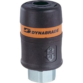 وصلة أمان أنثى 1/4 بوصة من Dynabrade 97566، أسود