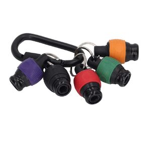 Screwdriver Bit Holder, 6Pcs Bits Keychain Retractable for Outdoor