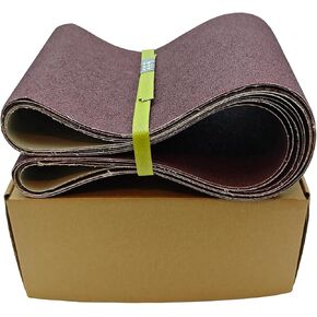 Sanding Belts 6x48 Belt Sander 6x48,6-Inch x 48-Inch Aluminum Oxide Belts for Sander,6 Pcs(2 Each of 80Grits/120Grits/150 Grits)