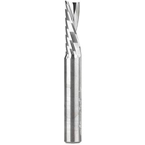 Amana Tool - 51504 Solid Carbide CNC Spiral 'O' Flute, Plastic Cutting 1/4 Dia x 3/4 x 1/4