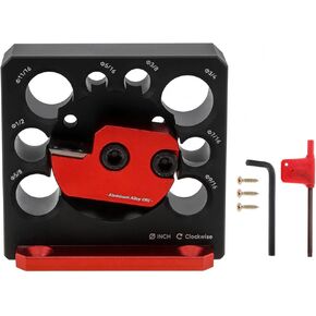 مجموعة أدوات رقص صانع الوتد، أداة ثقب كهربائية من الكربيد، صانع وتد عالي السرعة، لوحة وتد قطع وتد من سبائك الألومنيوم، قضيب دائري وأداة مساعدة لتصنيع العصي مع 8 فتحات لأعمال النجارة in Kuwait