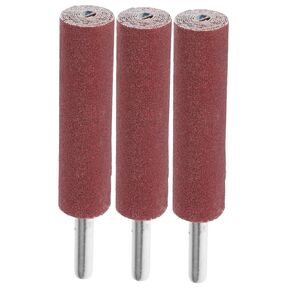 Uonlytech 3pcs Sandpaper Grinding Rollers Rotary Tool Sanding Drum Mandrels Sanding Drum Bit Sanding Drum Kit for Drill Drum Sander Kit Grinding Stick Iron Cylinder to Rotate