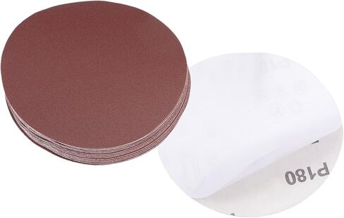 PSA Sanding Discs, 5 Inch Dia 40 Grits, Self Adhesive Sticky-Back Sandpaper - (Applications: for Woodworking Metal Finishing), 15-Pieces in Saudi Arabia