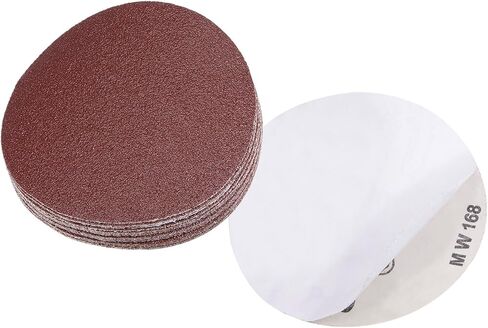 PSA Sanding Discs, 5 Inch Dia 40 Grits, Self Adhesive Sticky-Back Sandpaper - (Applications: for Woodworking Metal Finishing), 15-Pieces in Saudi Arabia
