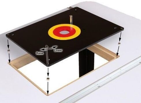لوحة إدخال طاولة التوجيه مقاس 9 × 12 بوصة، تناسب Big Horn 18101، Rousseau 3509 والمزيد، مجموعة فاخرة مع دبوس دليل وحلقات كبس in Saudi Arabia