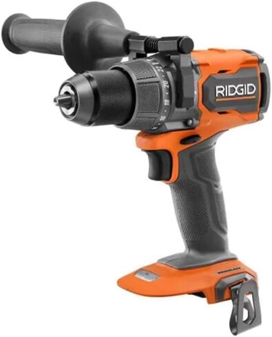 RIDGID R861152B 18V بدون فرش لاسلكي 1/2 بوصة. مثقاب/سائق مطرقة عزم دوران عالي (أداة فقط) (متجدد)، برتقالي in Saudi Arabia