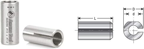 Amana Tool - 365020 Reducing Bushing 10mm Shank For 2mm Drill in Saudi Arabia