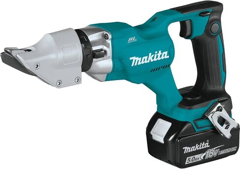 Makita XSJ03T 18V LXT® Lithium-Ion Brushless Cordless 14 Gauge Straight Shear Kit (5.0Ah) in Saudi Arabia