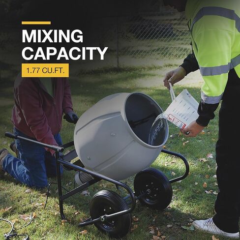 خلاط اسمنت كهربائي محمول من كلوتش - 3.5 قدم مكعب. طبل بولي in Kuwait