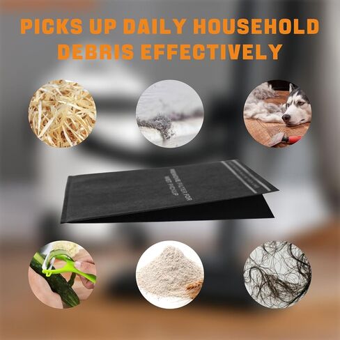 6 أكياس فلتر من قماش الغبار (موديل 9-38737) تعمل مع فلاتر مكنسة كهربائية من متجر بسعة 2 إلى 2.5 جالون ومكنسة كهربائية على شكل دلو باورهيد، تتضمن 6 أكياس مكنسة من متجر الحرفيين، و3 أشرطة تثبيت، وفرشاة واحدة in Kuwait