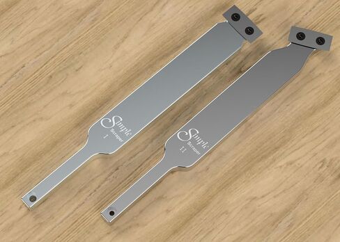 Authentic Replacement Carbide Cutter for Simple Scraper Tools, Fits Simple Scraper I, II and III and IV. (Negative Rake Oval Cutter) in Saudi Arabia