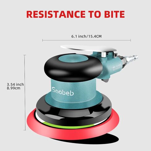 5-inch pneumatic polishing machine, sandpaper machine, pneumatic polishing machine, pneumatic grinding machine, automotive waxing machine, adjustable high speed 12000 rpm (S-1250G_5inch) in Saudi Arabia