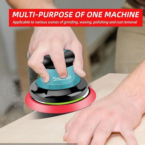 5-inch pneumatic polishing machine, sandpaper machine, pneumatic polishing machine, pneumatic grinding machine, automotive waxing machine, adjustable high speed 12000 rpm (S-1250G_5inch) in Saudi Arabia