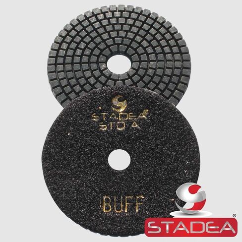 STADEA Grit 200 6 "وسادات تلميع ماسية عالية الجودة رطبة ومرنة بارتفاع 2.2 مم in Kuwait