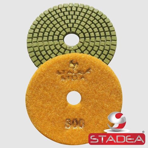 STADEA Grit 200 6 "وسادات تلميع ماسية عالية الجودة رطبة ومرنة بارتفاع 2.2 مم in Kuwait