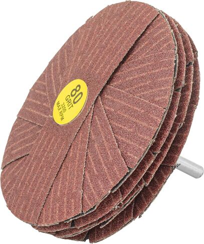 4 inch Mop Star Molding Flap Sander Wheel for Hand Drill or Drill Press 1/4" Shank 180 Grit in Saudi Arabia