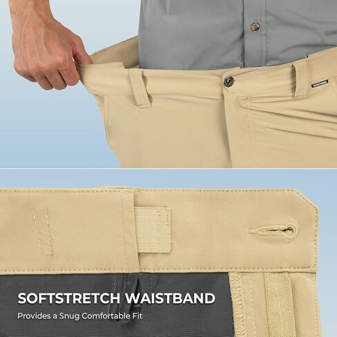 KastKing Cool Caster Men's Fishing Shorts, UPF 50+ Hiking Shorts, 10.5" and 7.5" Available, Water Repellent, 4-Way Stretch in Saudi Arabia