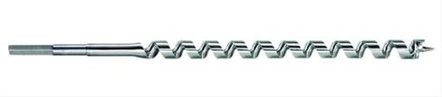 Irwin Tools 47017 Power Drill Power Pole Auger Bits, 7/16" Shank, 1-1/16" Diameter, 29" Total Length, Single in Saudi Arabia