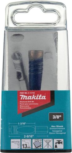 Makita E-11710 3/8" Diamond Drill Bit, Hex Shank in Saudi Arabia