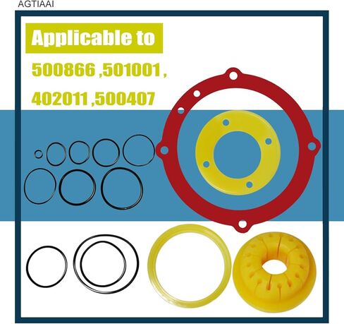 500866 501001 402011 500407 O-Ring Rebuild Kit لـ Paslode F350S F250s F325C تأطير أجزاء المسامير، طقم إصلاح المسامير in Kuwait