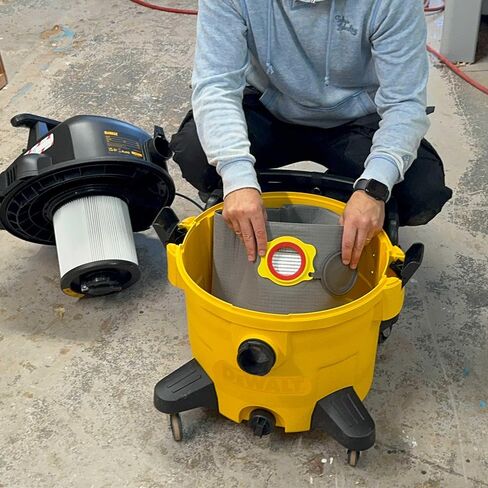Macam Reusable Dust Bag Compatible with Dewalt and Vacmaster Shop Vacs - 4-16 Gallons Capacity, 1 Pack Vacuum Bag, Filter Bag, Easy emptying (4 Gallons) in Saudi Arabia