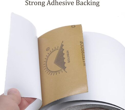 PSA Sandpaper Roll - [2.5 Inch x 2 Yard x 80 Grit] Sticky-Back Sanding Rolls for Automotive Car Paint Woodworking Metal Finishing Use, Silicon Carbide, Grey in Saudi Arabia