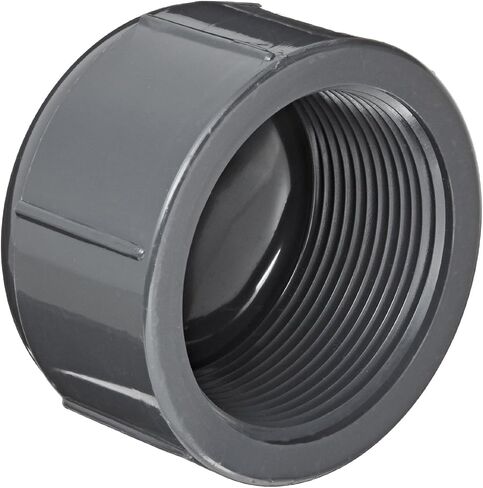 Spears 847 Series PVC Pipe Fitting, Cap, Schedule 80, 3" Socket in Saudi Arabia