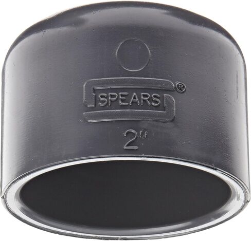 Spears 847 Series PVC Pipe Fitting, Cap, Schedule 80, 3" Socket in Saudi Arabia