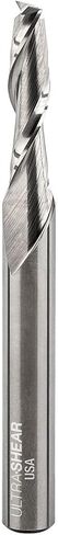 Domino Cutter Mortising Bit, 5MM, 1/4 Shank, Up Cut, Solid Carbide Spiral Router Bit, USA Made, for CNC, Hand & Table Routers - US275MU in Saudi Arabia