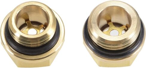 MECCANIXITY مجموعة قياس مستوى السائل الزيتي M16x1.5mm M18x1.5mm النحاس الذكور الخيوط لضاغط الهواء مع حلقة O in Saudi Arabia