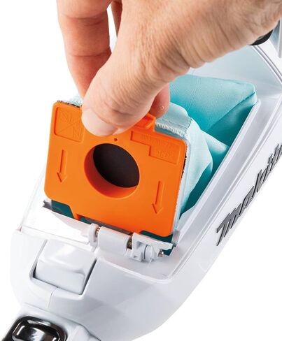 Makita XLC10ZW 18V LXT® Lithium-ion Compact Brushless Cordless 4 -Speed Vacuum, w/Push Button and Dust Bag (Tool Only) in Saudi Arabia
