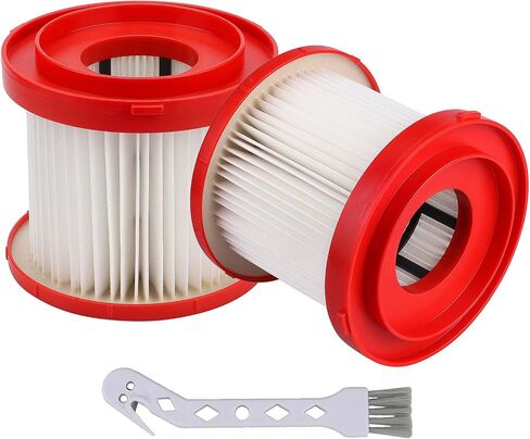 2 Pack 49-90-1900 HEPA Filter Replacement Compatible With Milwaukee Vacuum Cordless M18 2 Gallon Wet/Dry Vacuum, Model # 0880-20 0780-20 in Saudi Arabia