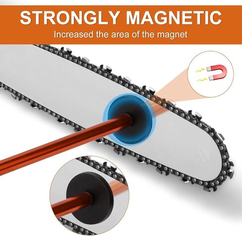 Strong Magnetic Firewood Measuring Tool, Adjustable Firewood Cutting Tools for 16-19 Inch Sturdy Aluminum Alloy Firewood Gauge for Chainsaw to Measure Fire Wood Length in Saudi Arabia
